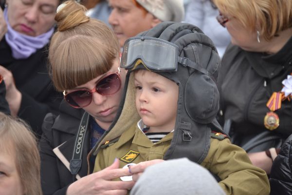 Огнеметные системы «Солнцепек» и квадроциклы участвовали в параде в Белогорске