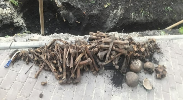 В Алатыре в музейном саду нашли человеческие останки