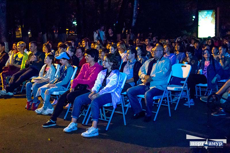 Фестиваль уличного кино в Приамурье собрал рекордное количество зрителей