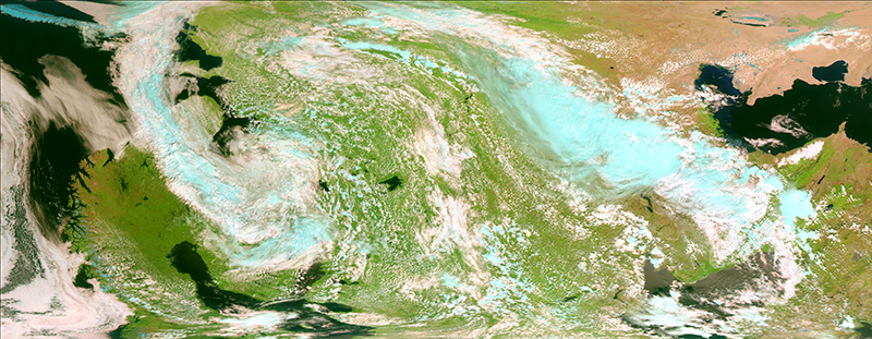 Роскосмос получил первый снимок с запущенного с Восточного спутника