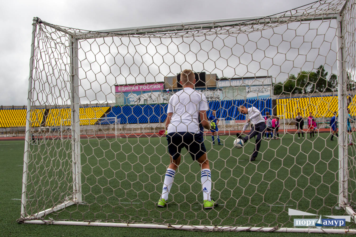 Дворовые футбольные команды борются в Благовещенске за поездку в Санкт-Петербург