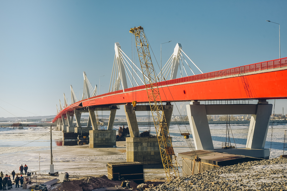 В Приамурье достроили российскую часть моста через Амур