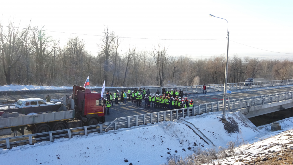 Антигололедная система установлена впервые в Чувашии на новом участке дороги